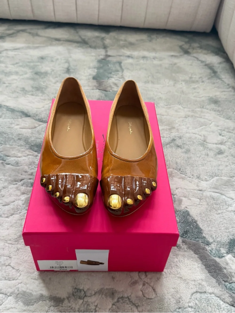 Schiaparelli Anatomy Ballerinas - worn once